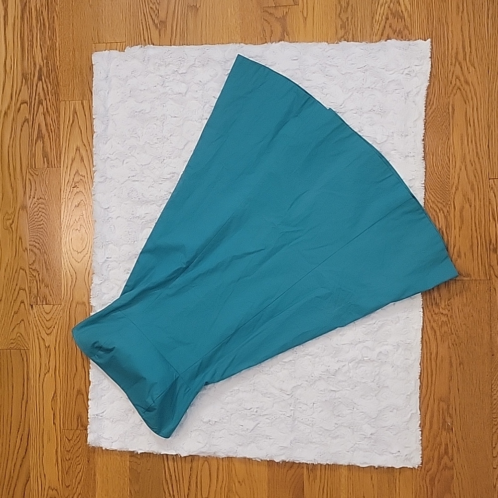 GAP Teal Strapless Dress